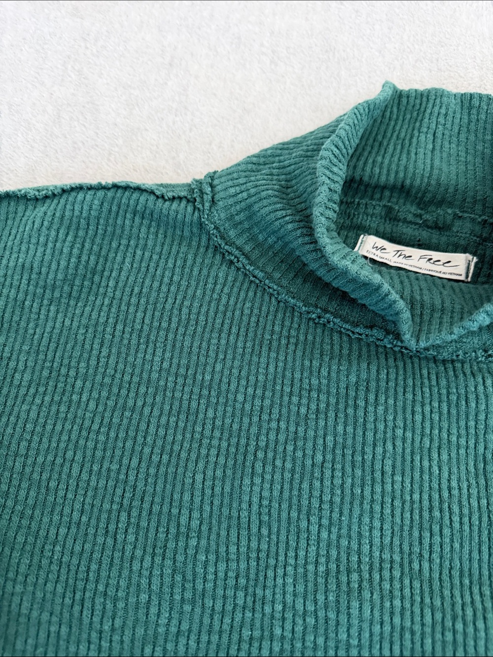 We The Free Ribbed Mockneck - Picture 4 of 7